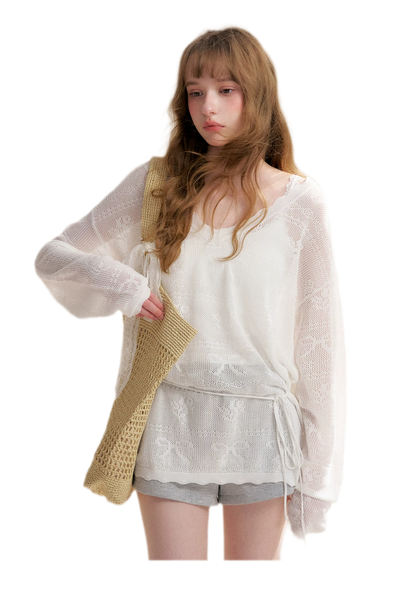 Lyocell Jacquard Cloud Knit
