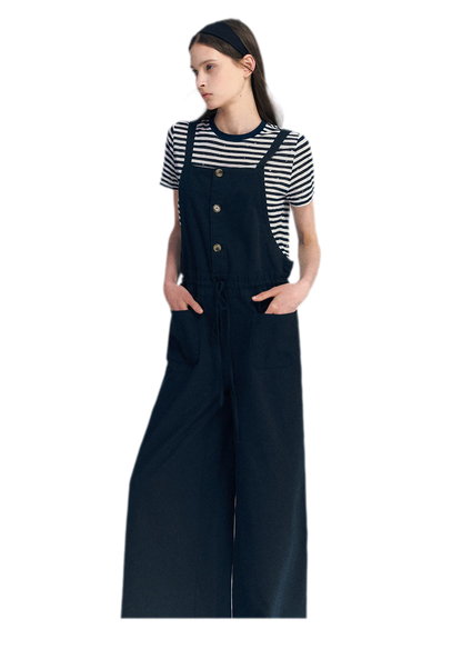 Drawstring Jumpsuit