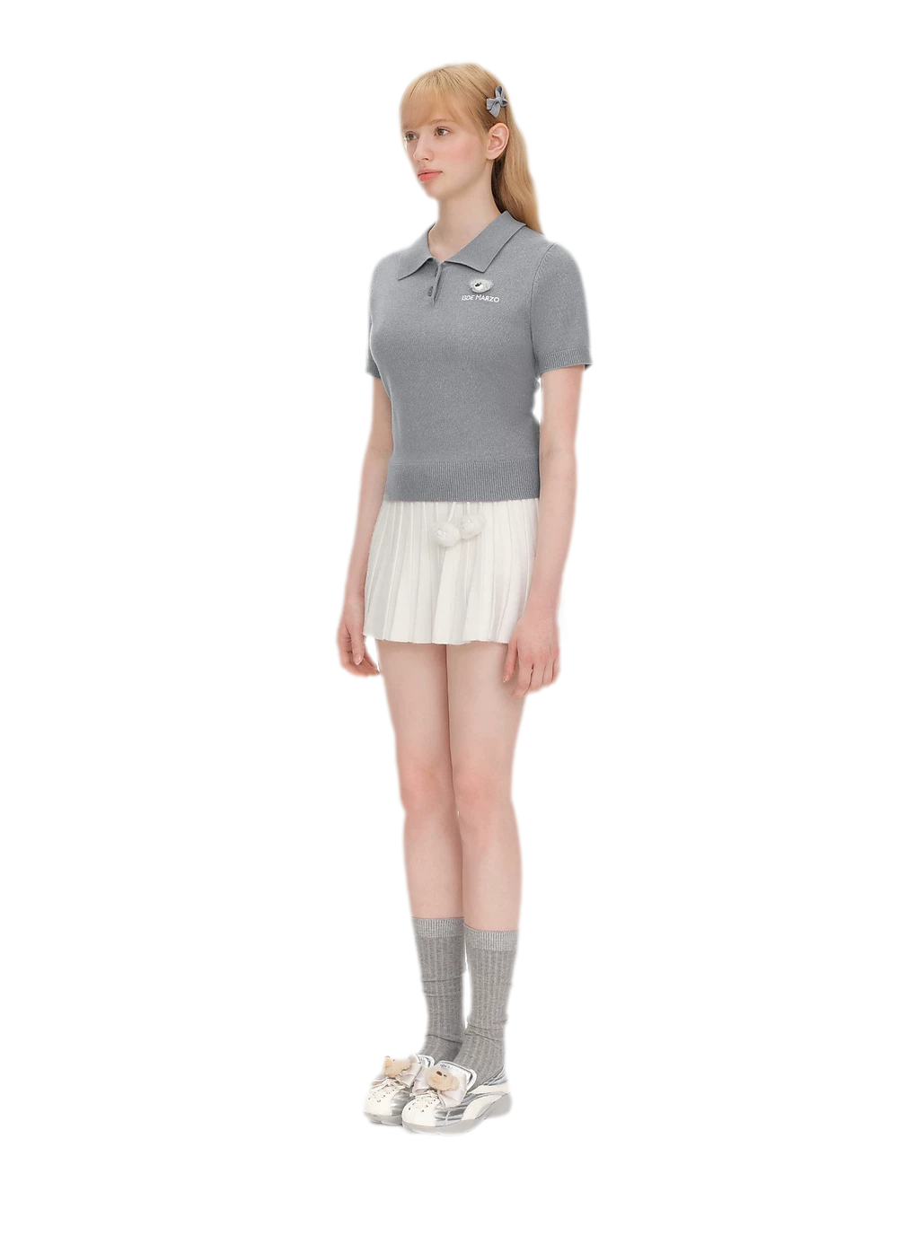 Polo Knit Short Sleeve Tee