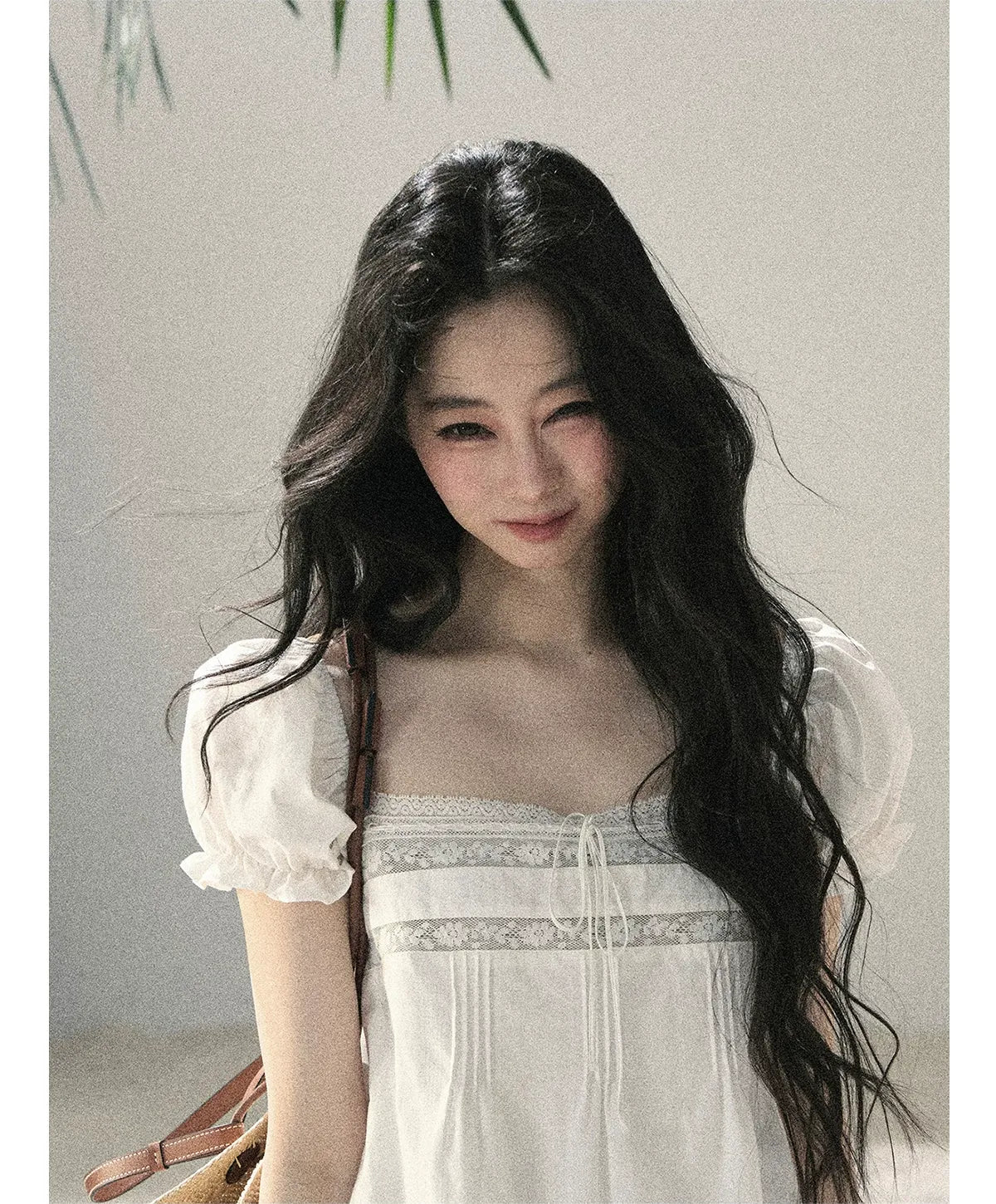 Cloudy Lace Puff Dress