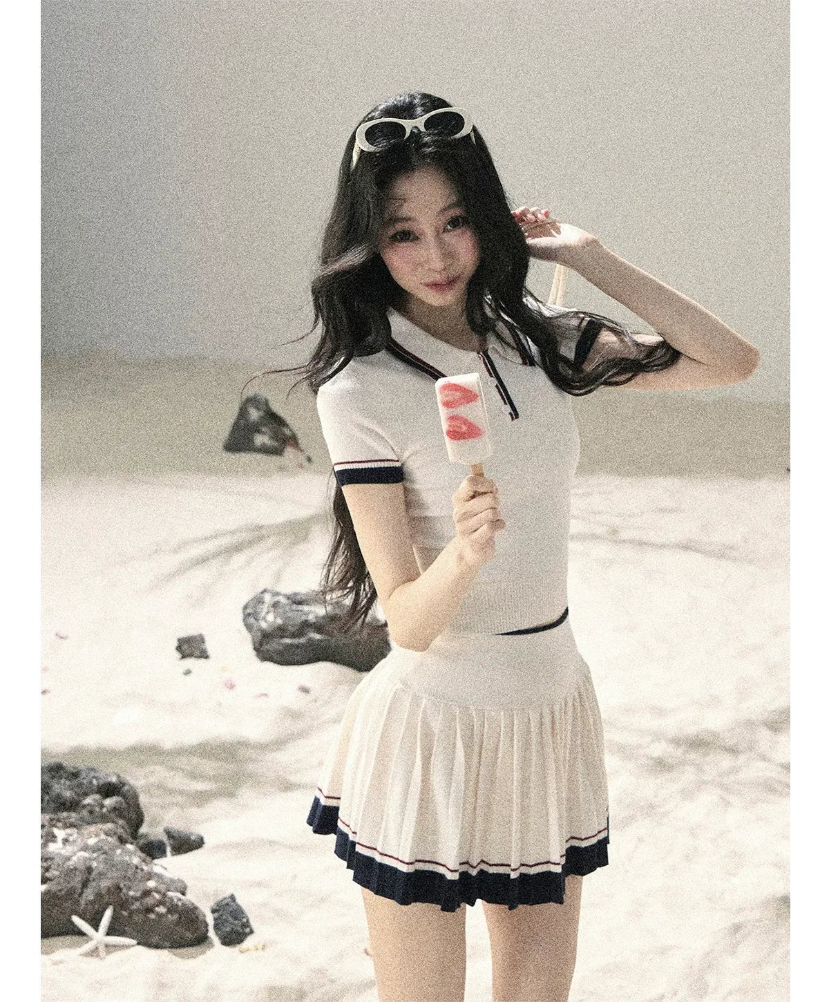 Crushed Moonlight Knit Set
