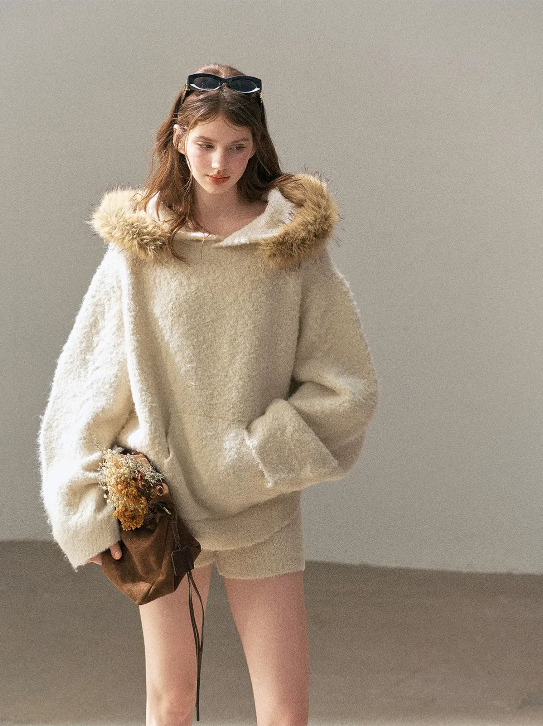Loop Knit Hooded Set — โหลดรูปภาพ 14 ในแกลเลอรี