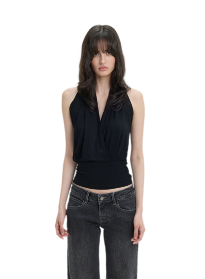 Modal Draped Halter Top