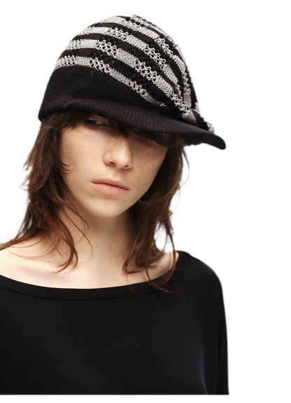Washi Knit Short Brim Hat