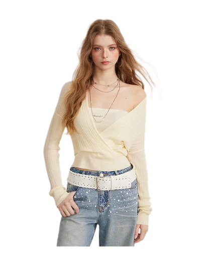 Lightweight Ribbed Knit Set