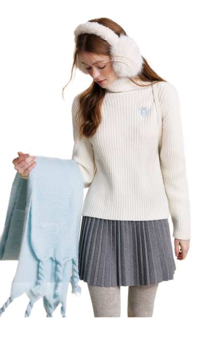 Winter Plush Long Scarf