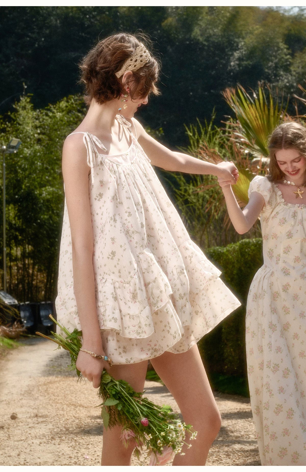 Pomegranate Floral Holiday Dress