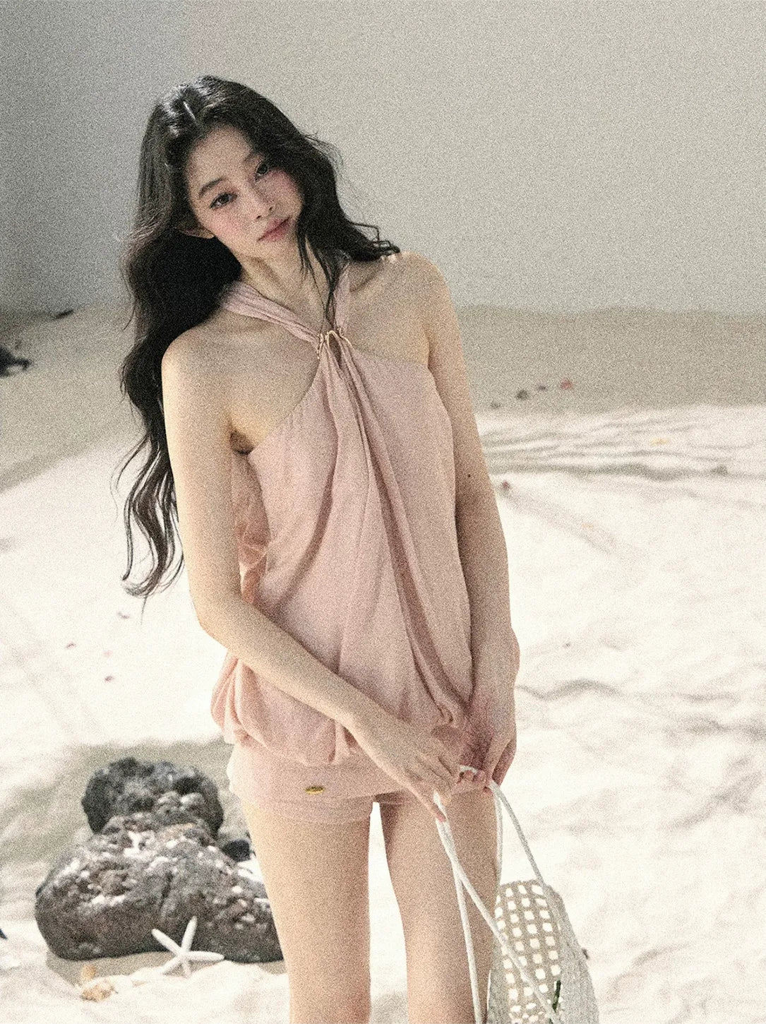 Misty Pink Culotte Set