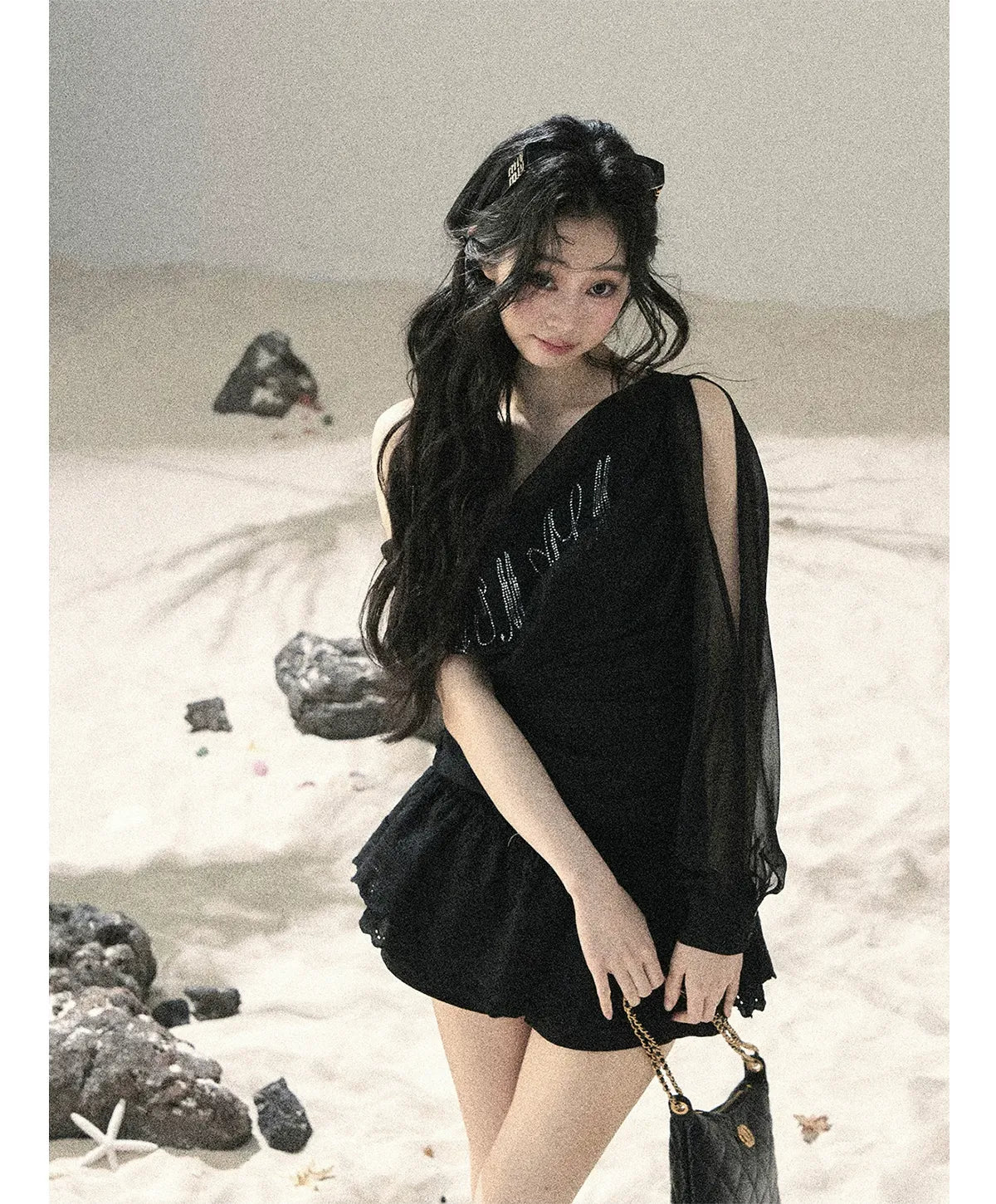 Starlight One-Shoulder Tee