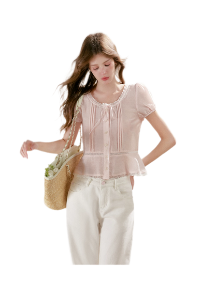 Lyocell Cotton Straight Jeans