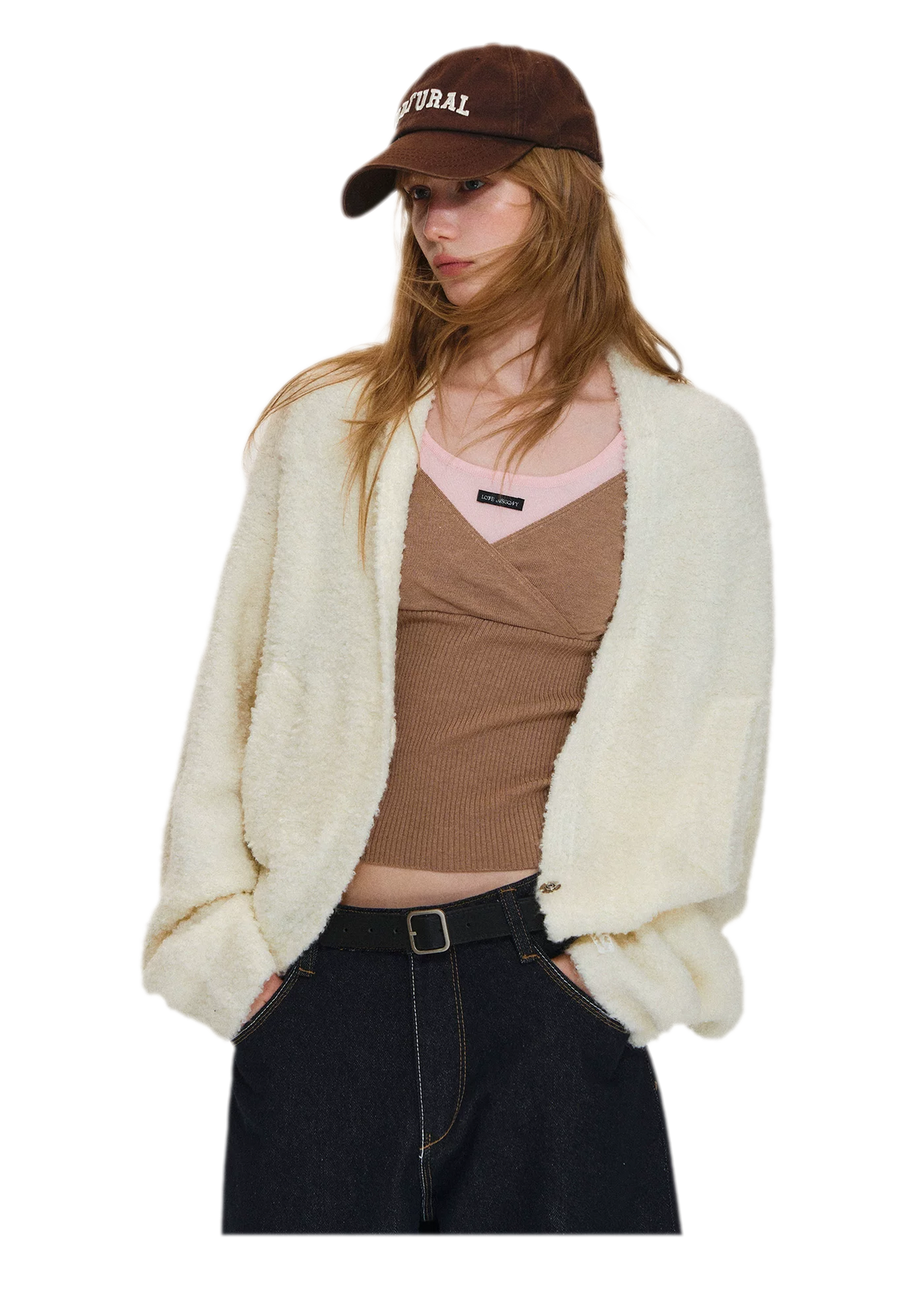 Loop Yarn Cocoon Cardigan