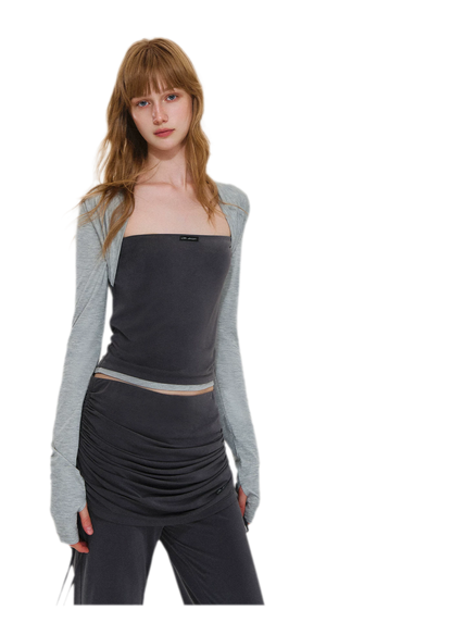 Stretch-Kontrast-Lagenhosen-Set
