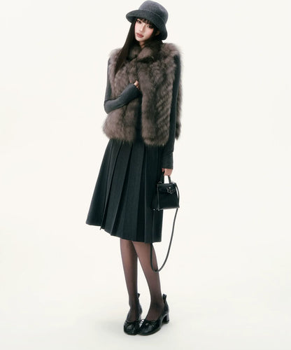 Finnish Fox Fur Vest