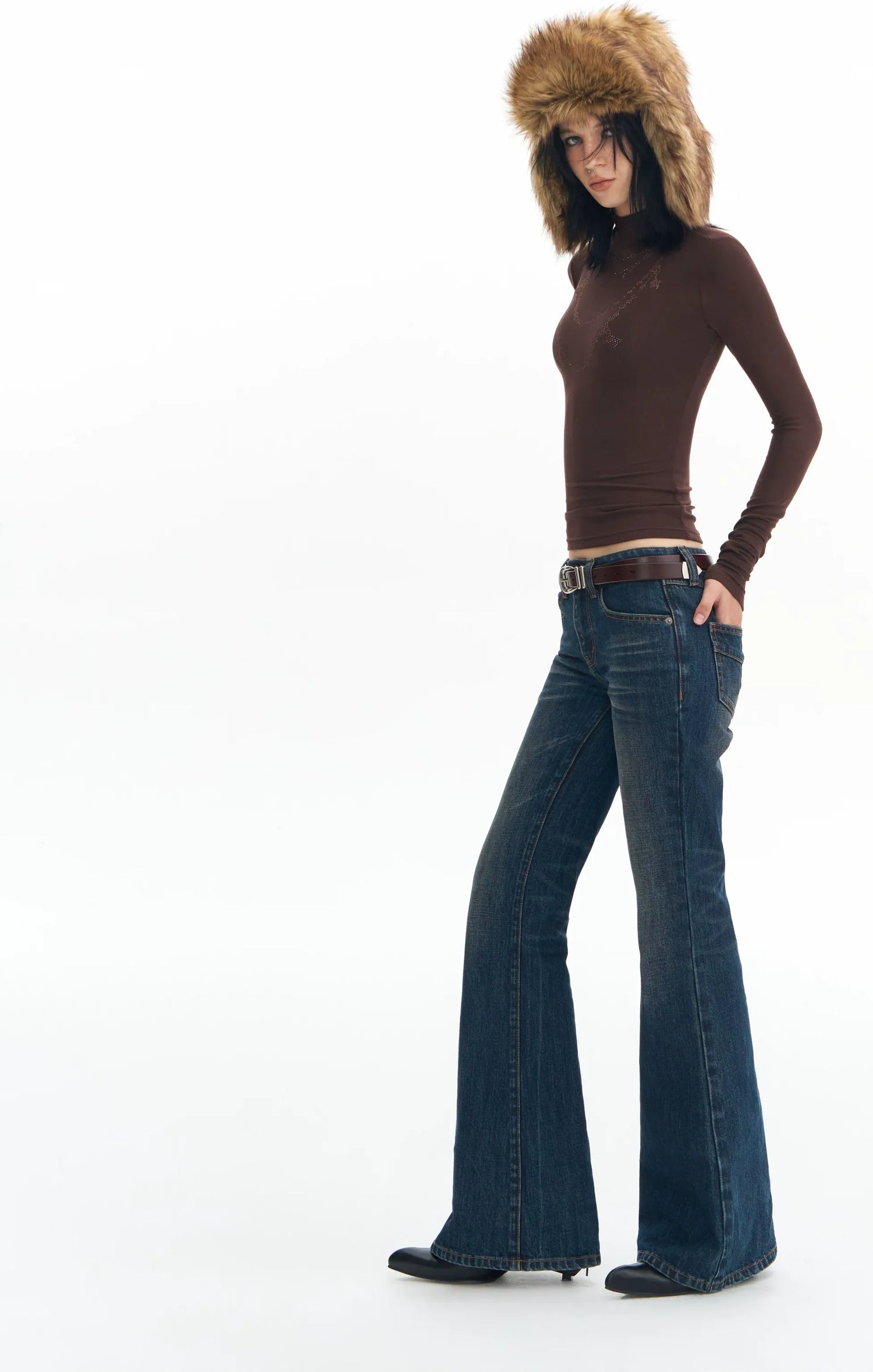Vintage Micro-Flare Jeans