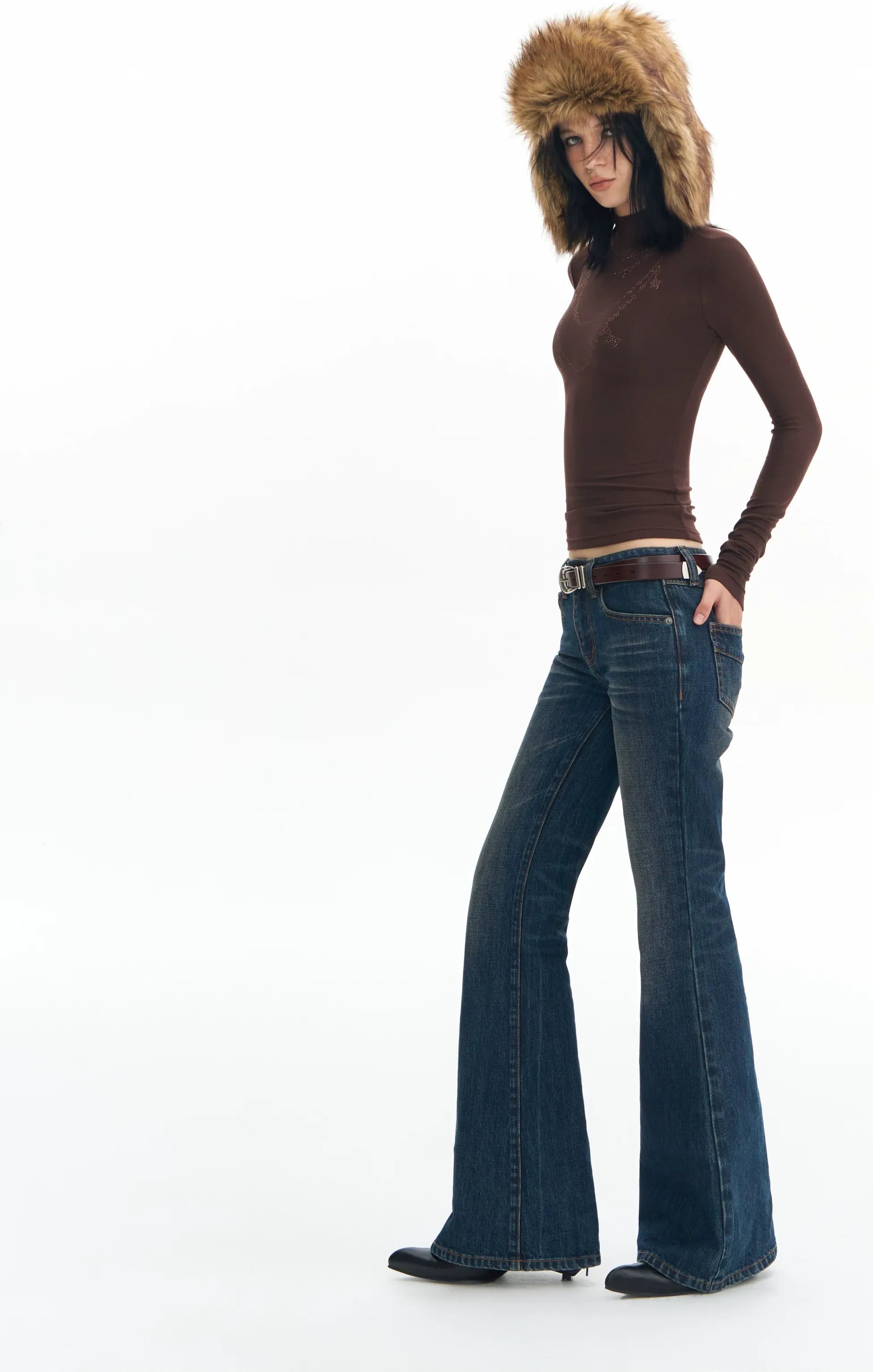 Vintage Micro-Flare Jeans