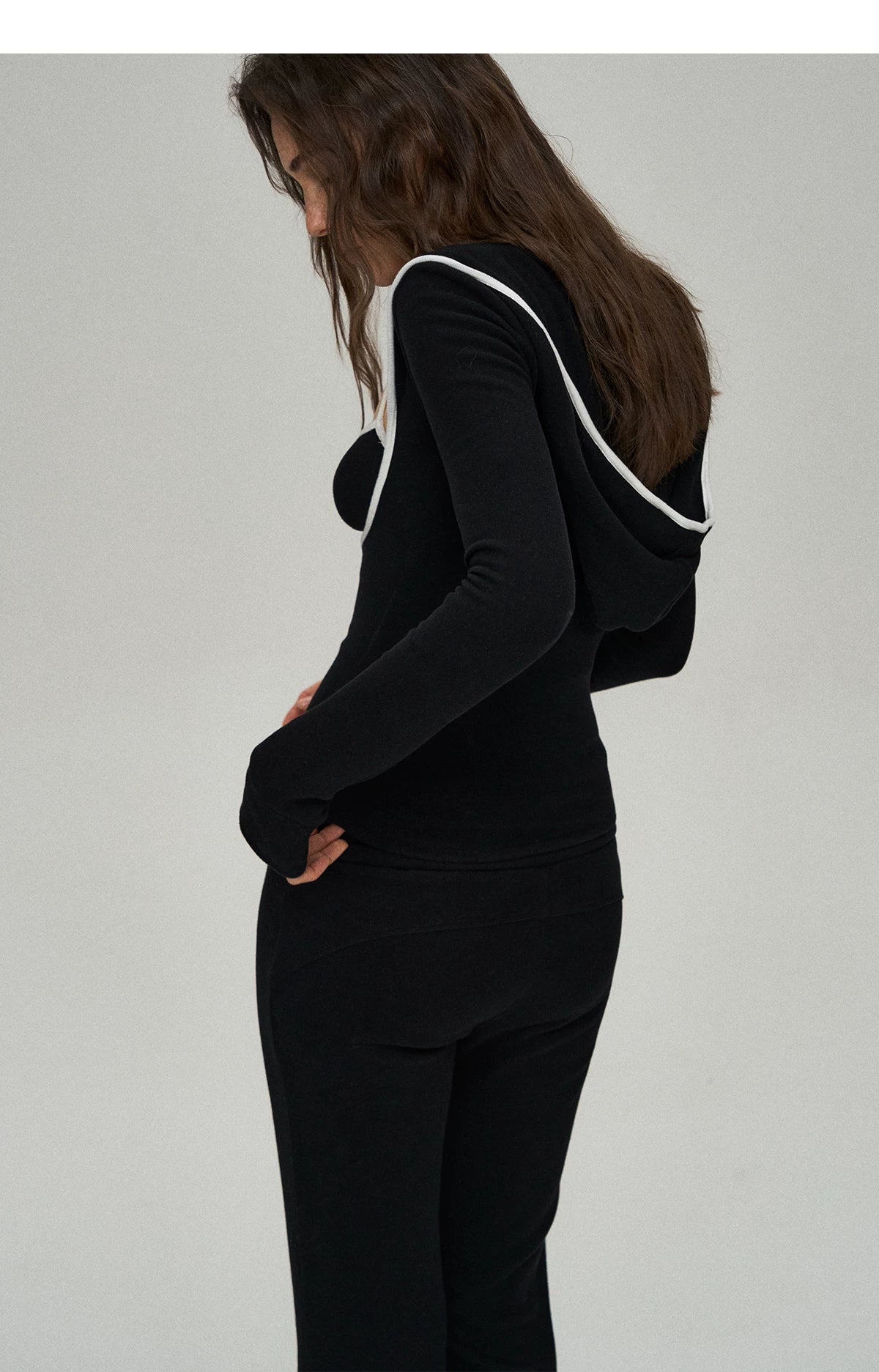 Soft Viscose Blend Three-Piece Set: Cardigan, Camisole &amp;
