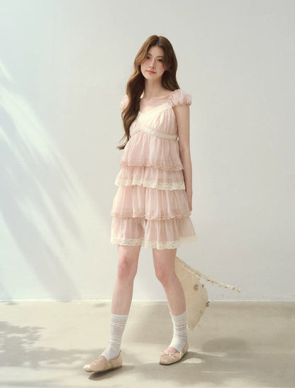 Summer Isles Tiered Dress