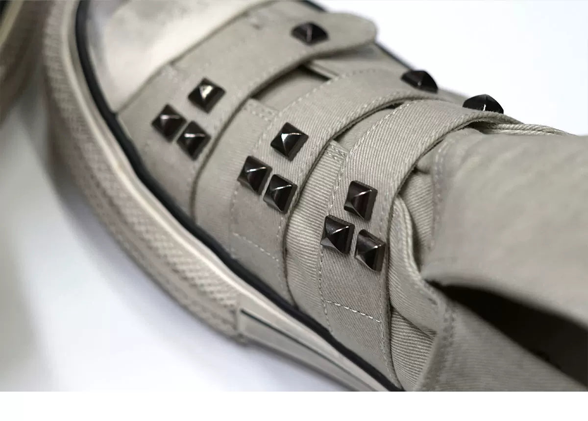 Punk Graffiti Canvas Sneakers