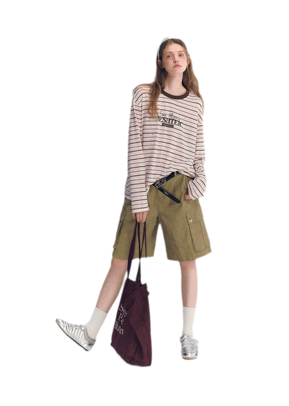 Washed Cargo Shorts