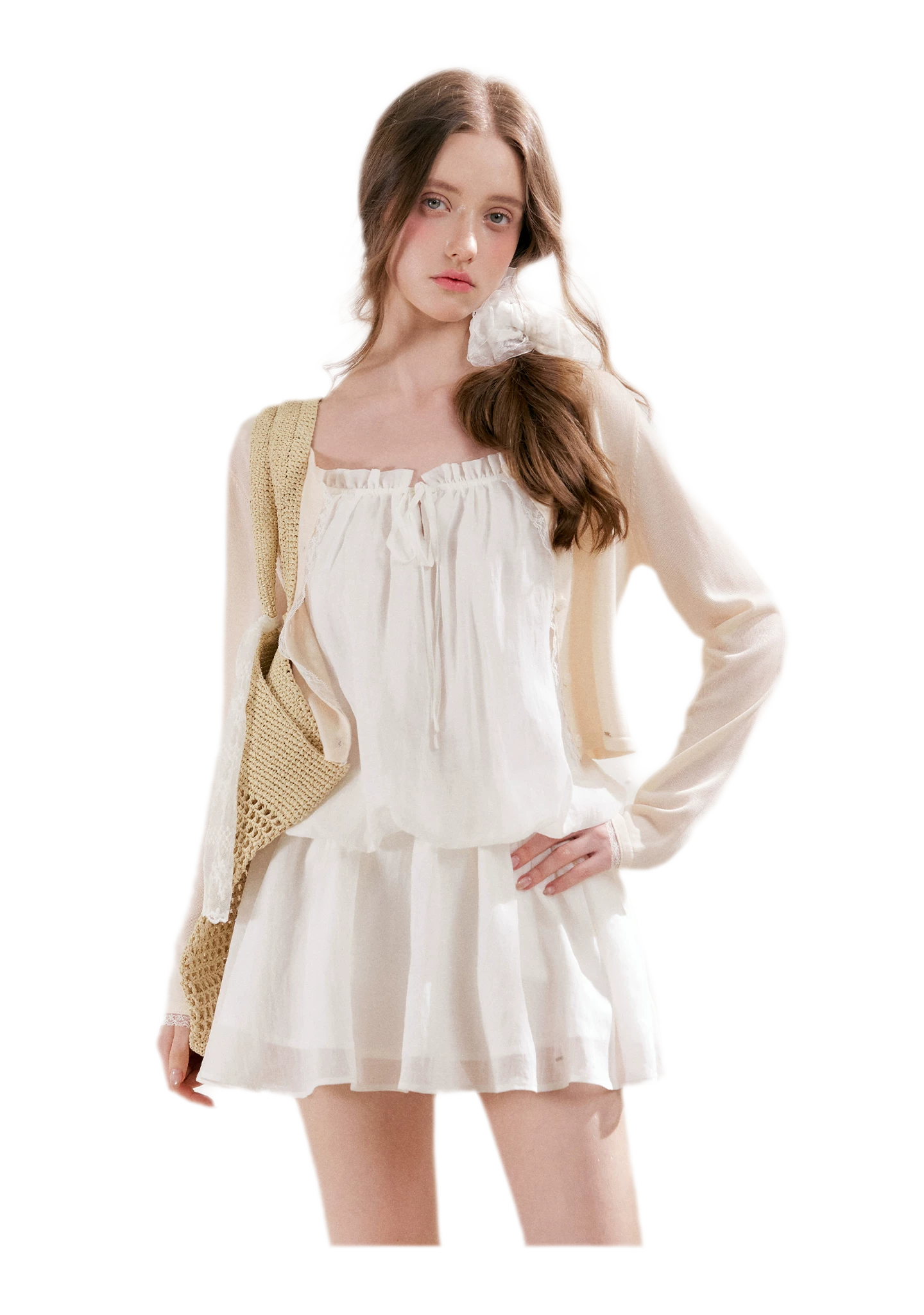 Ruffle Cami Dress