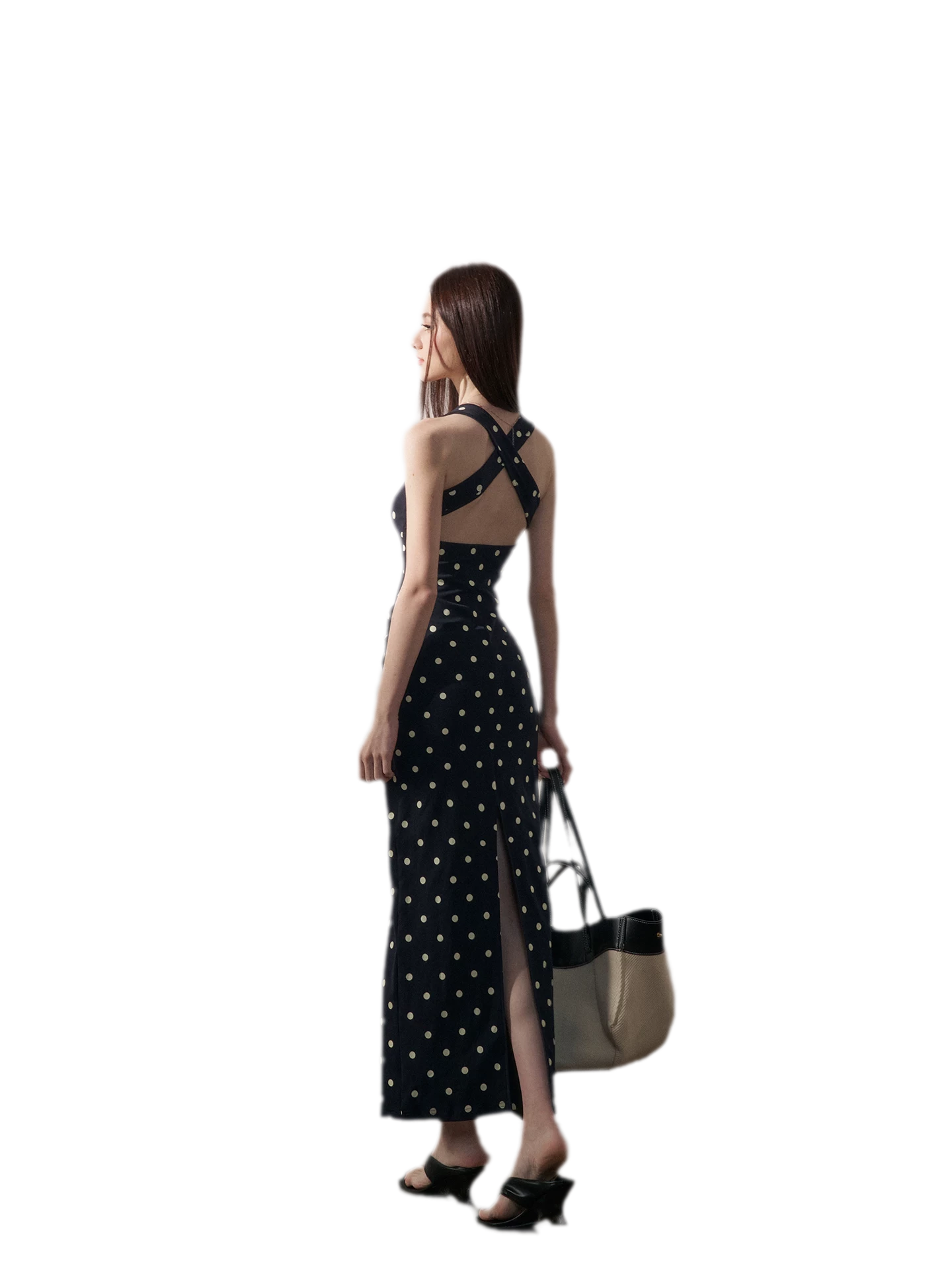 Polka Dot Twist Dress