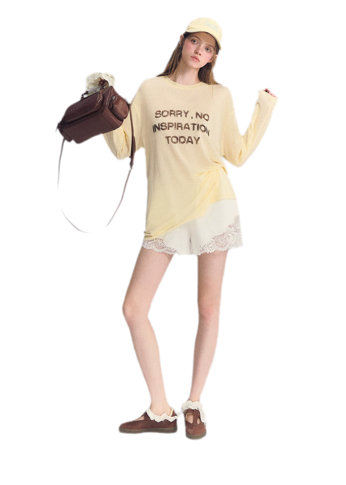 Lyocell Print Long Sleeve Top