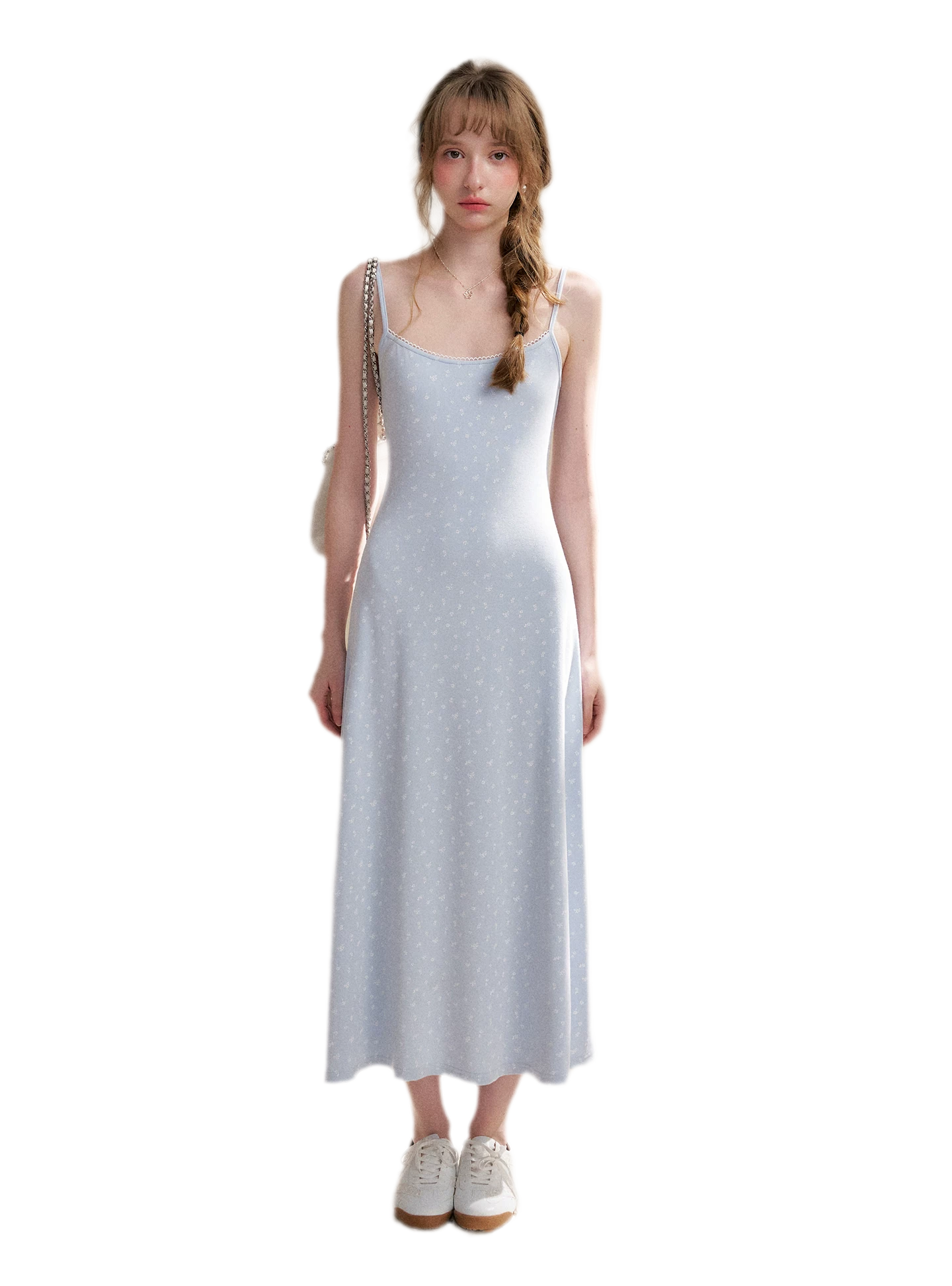 Rose Knit Cardigan Dress