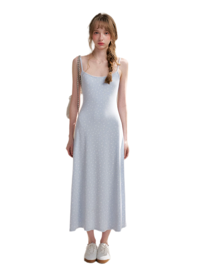 Rose Knit Cardigan Dress