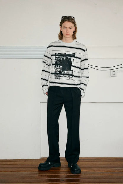 Micro-Stretch Straight-Leg TR Trousers
