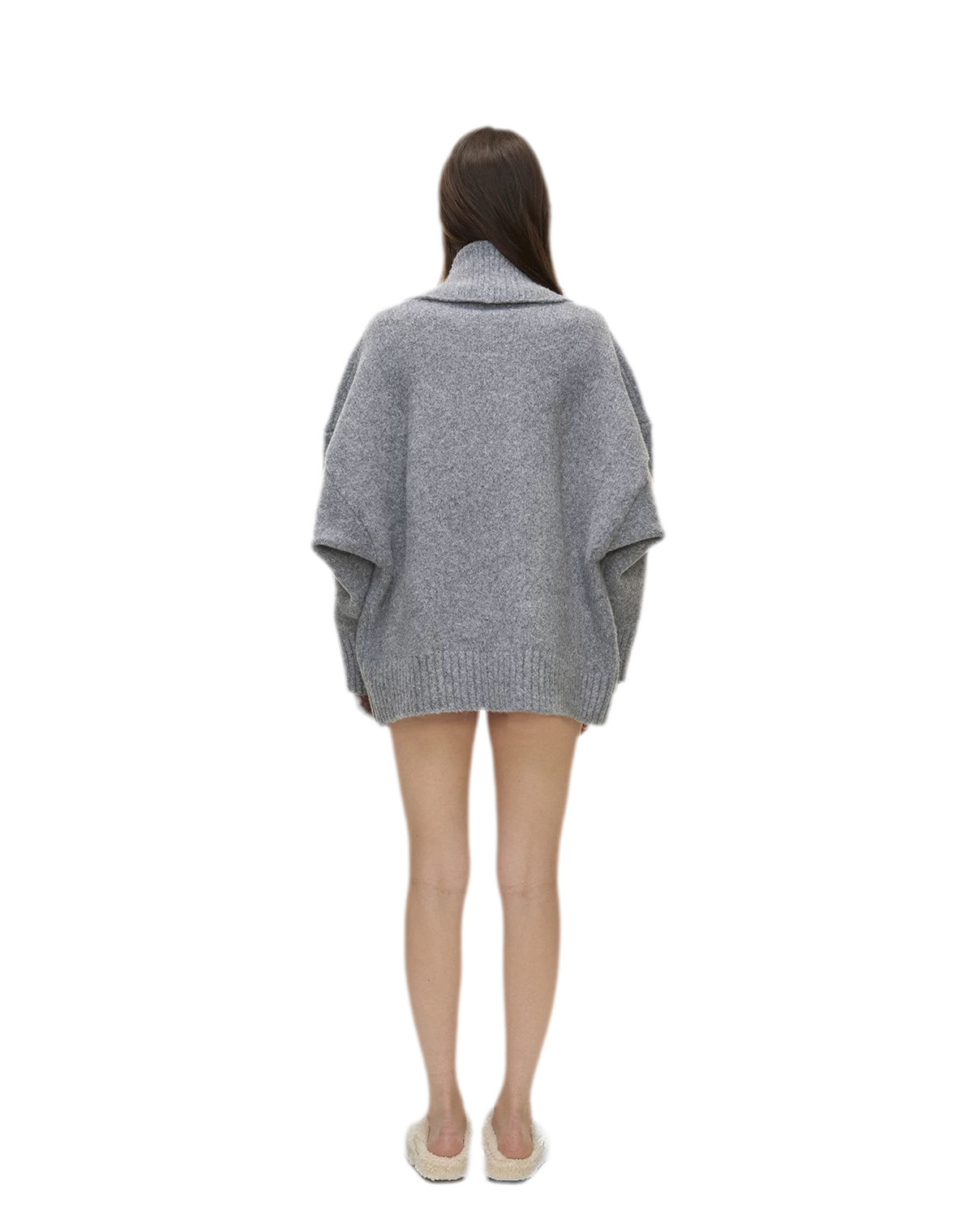 Dense Knit Shawl Cardigan