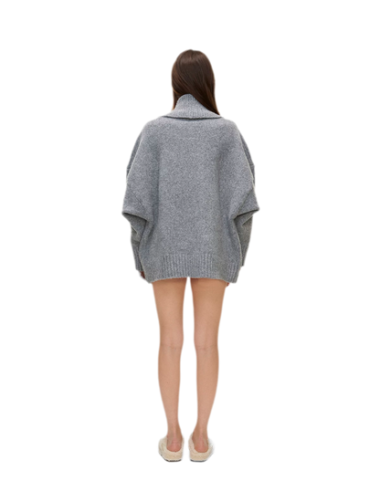 Dense Knit Shawl Cardigan