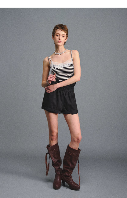 Striped Lace Camisole