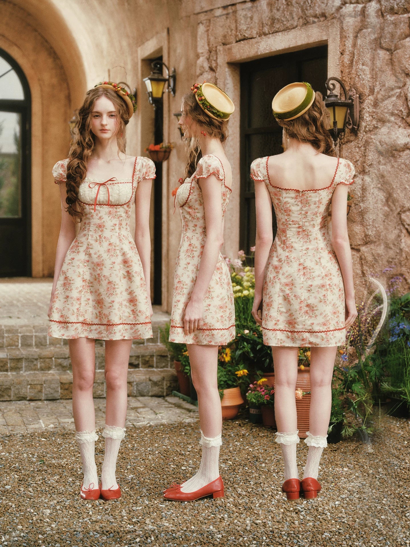 Lace Floral Dress