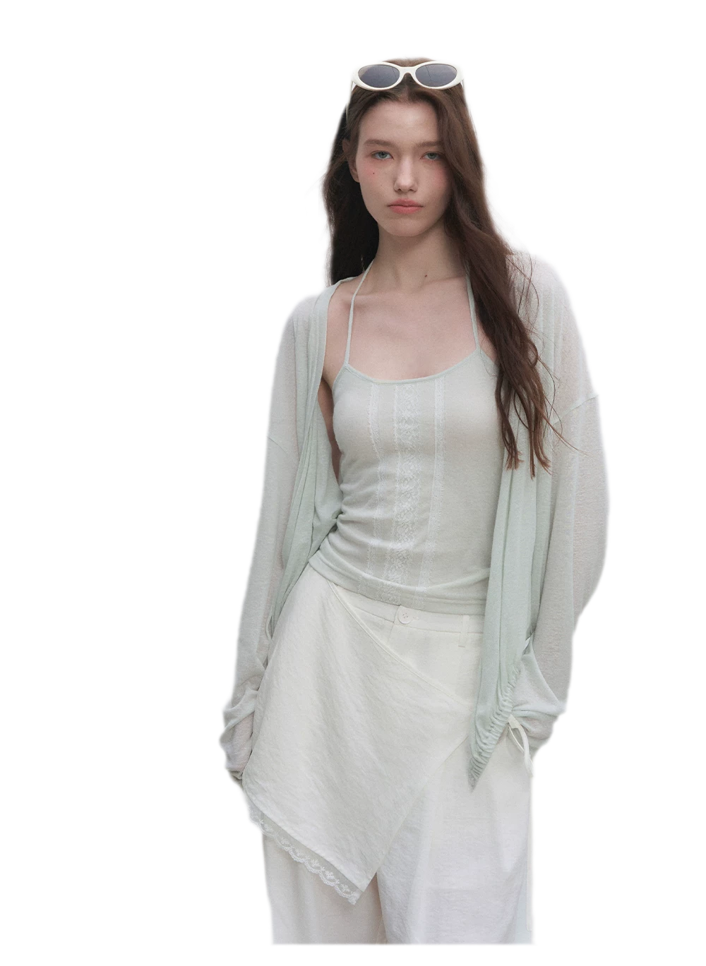 Lyocell Linen Lantern Sleeve Set