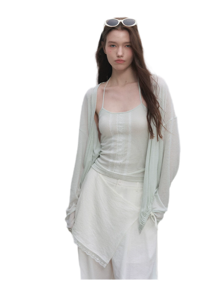 Lyocell Linen Lantern Sleeve Set