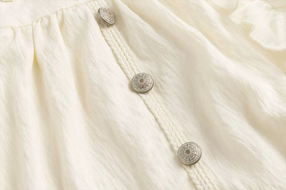 Lace Patchwork Bubble Skirt