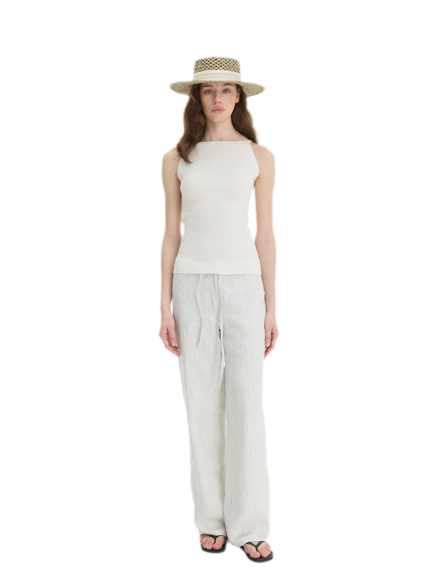 Lyocell Linen Ribbed Camisole