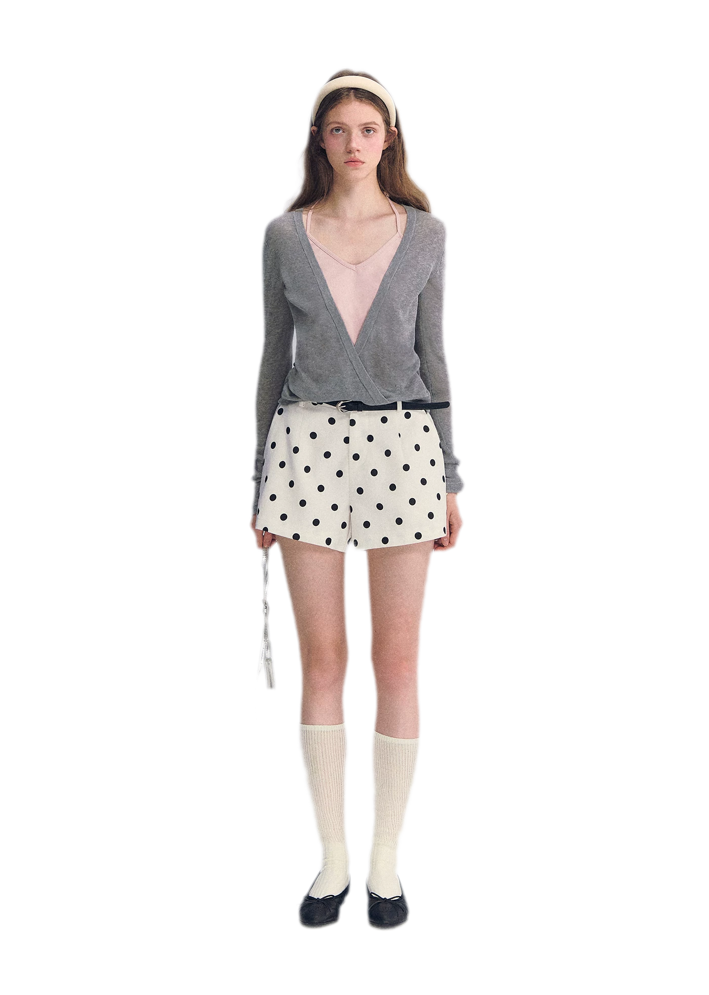 Lyocell Faux Two Knit