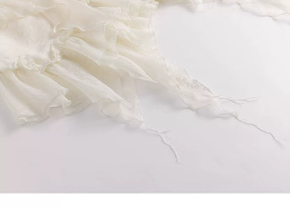 Lace Armor Mesh Dress