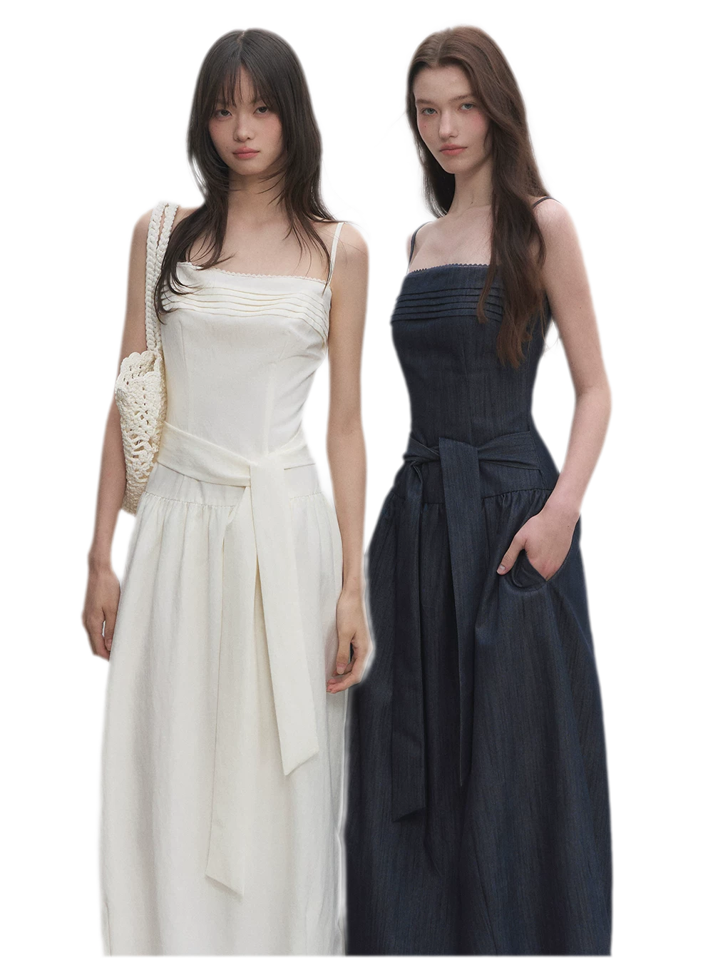Tie Waist A-Line Dress
