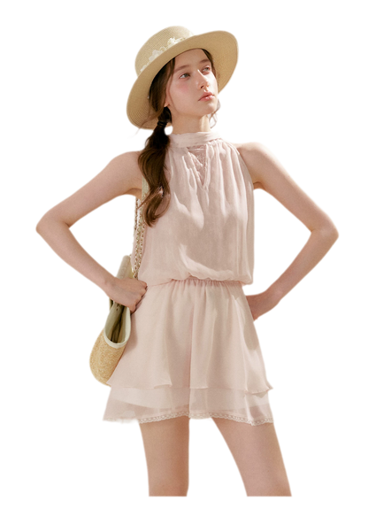 Lace Halter Dress
