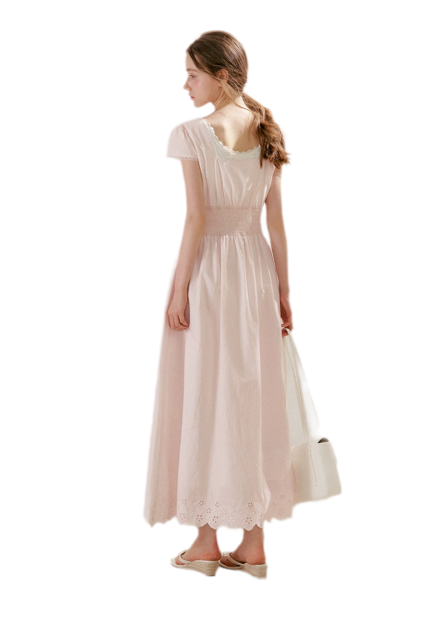 Lace V-Neck Dress