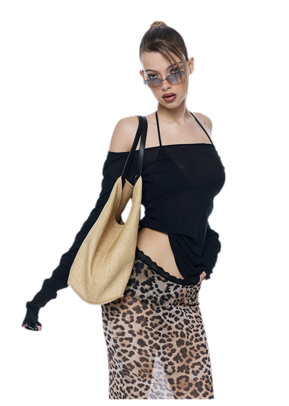 Sheer Off-Shoulder Top
