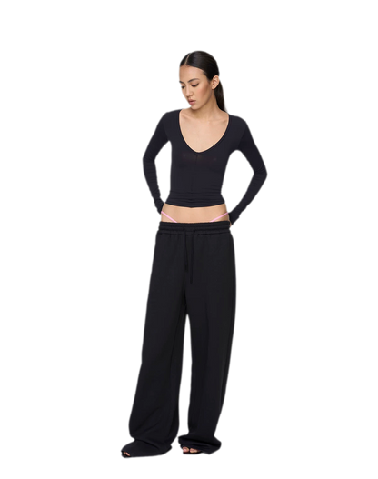 Deep V Slim Top