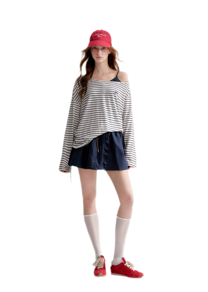 Lyocell Off Shoulder Top