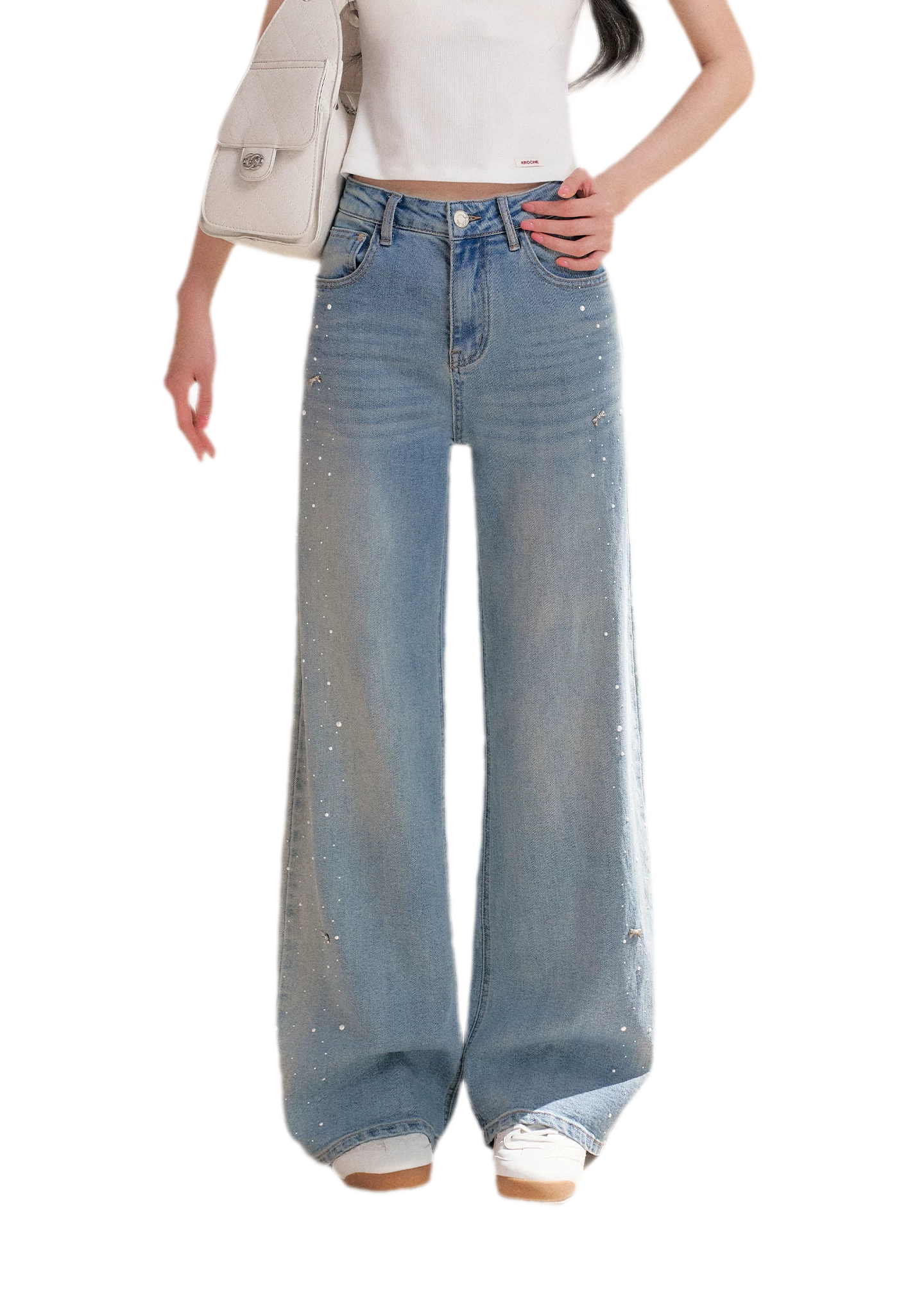 Staycation Straight Leg Moonlight Jeans