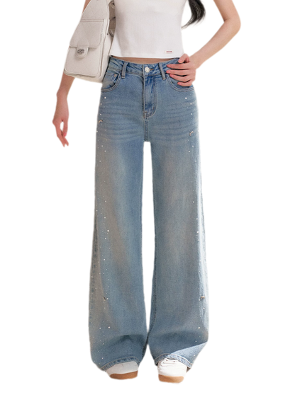 Staycation Straight Leg Moonlight Jeans