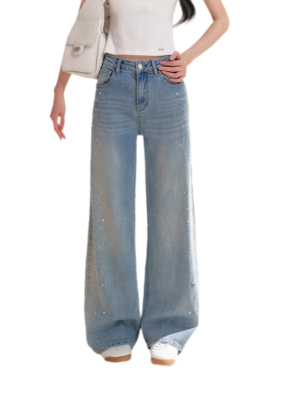 Staycation Straight Leg Moonlight Jeans