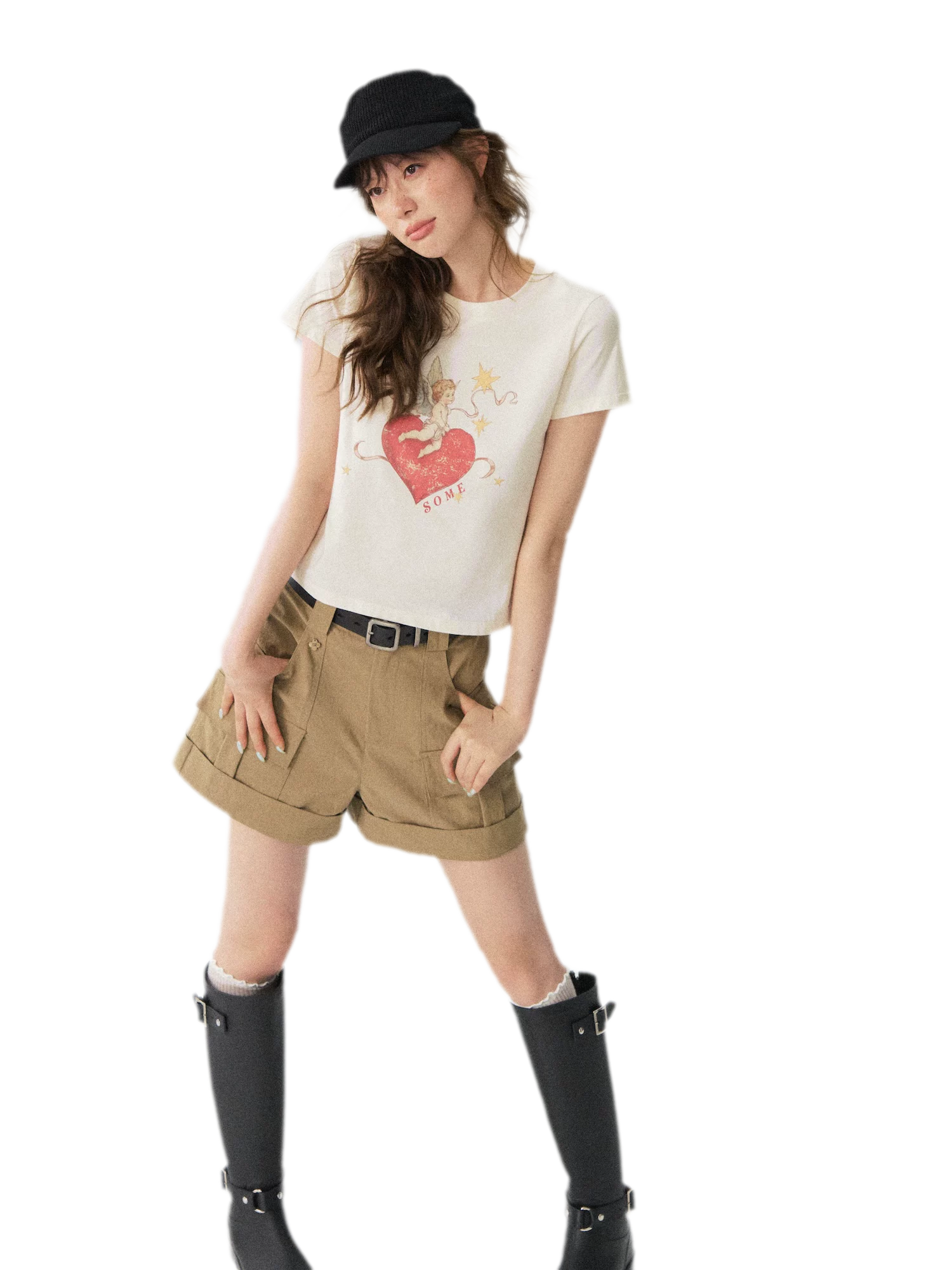 Cupid Heart Graphic Tee