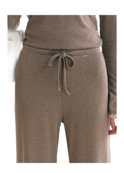 Lace-Trim Layered Two-Piece Set
